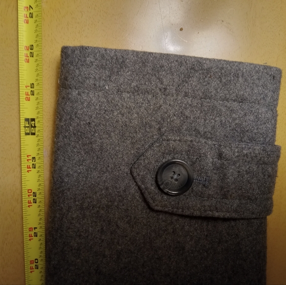 Michael Kors Gray Medium Wool Blend Coat - Picture 7 of 11